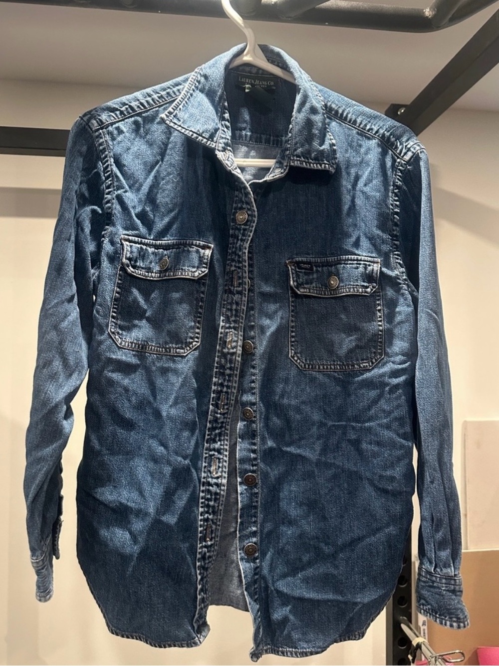 Ralph Lauren Blue Denim shirt - Women's Classic Button-Up